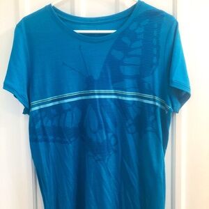 Icebreaker New Zealand Merino Wool SS Printed Shirt -NWOT